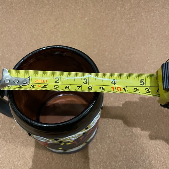 Mexican Folkloric Clay Mug - Picture 5 of 7